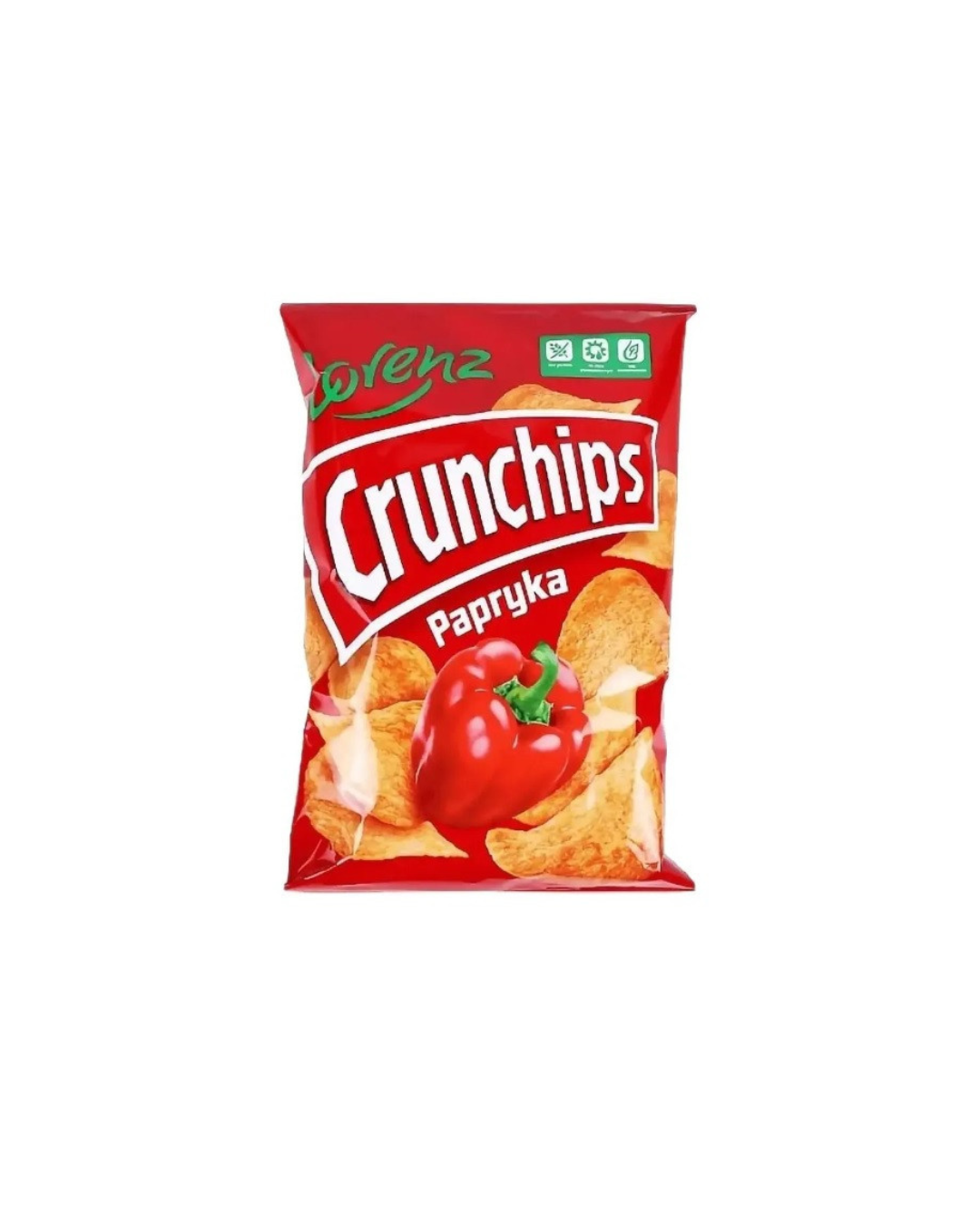 Lorenz Crunchips чіпси зі смаком паприки 110 г