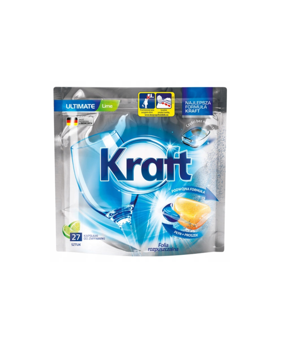 Kraft капсули для посудомийної машини 405 г