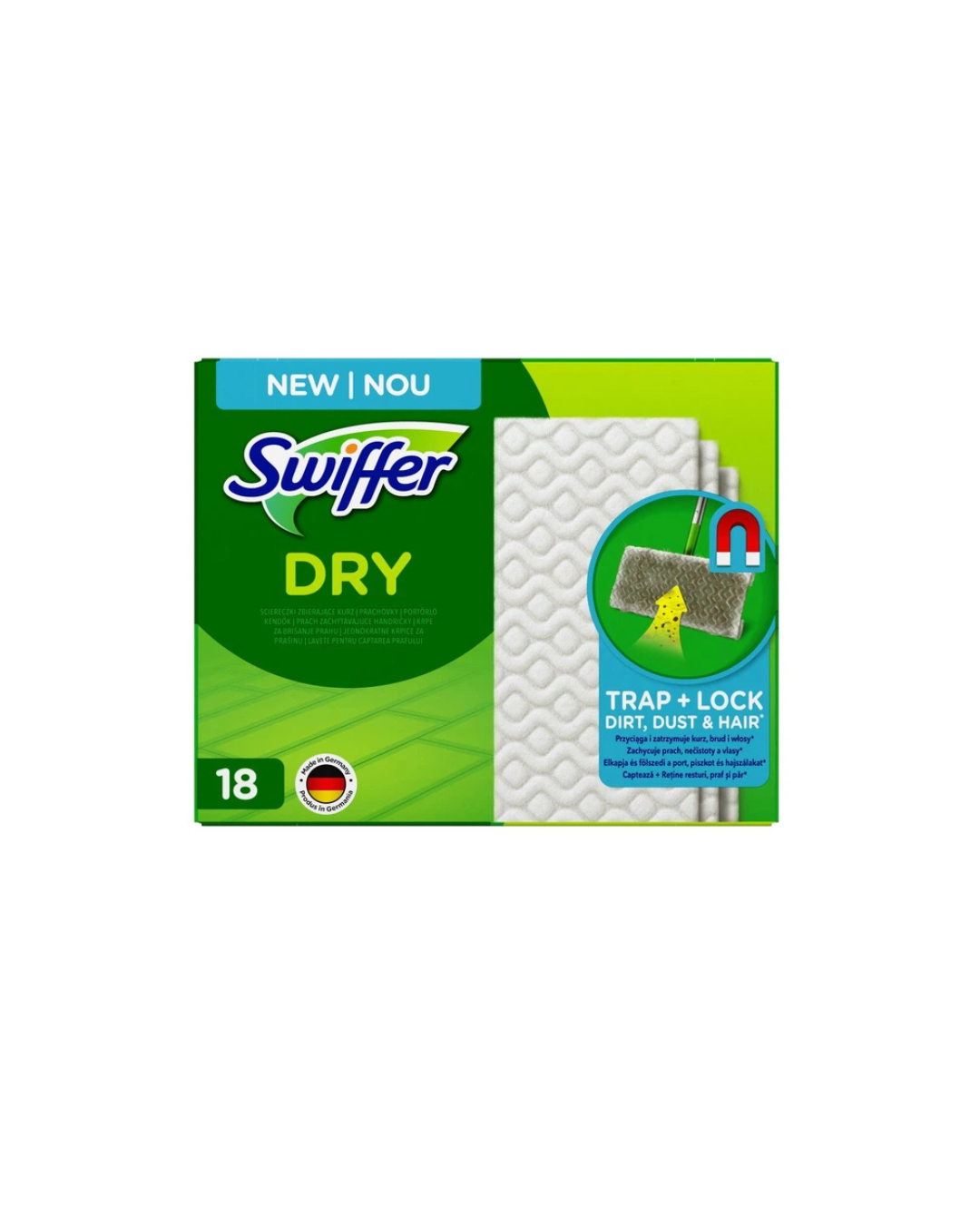 Swiffe серветки запасні сухі для підлоги 18 шт