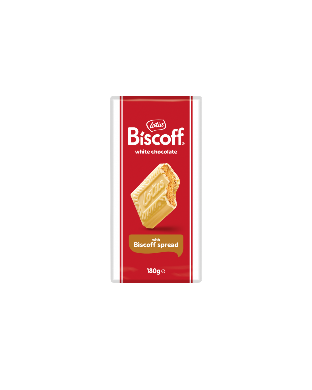 Lotus  Biscoff шоколад білий з карамелізованою начинкою 180 г