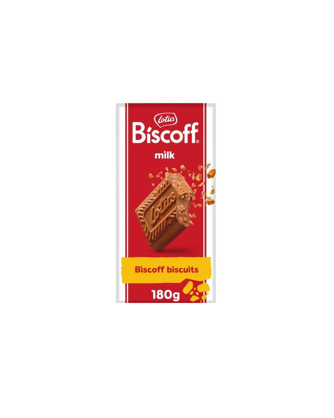Lotus Biscoff молочний шоколад з печивом 180 г