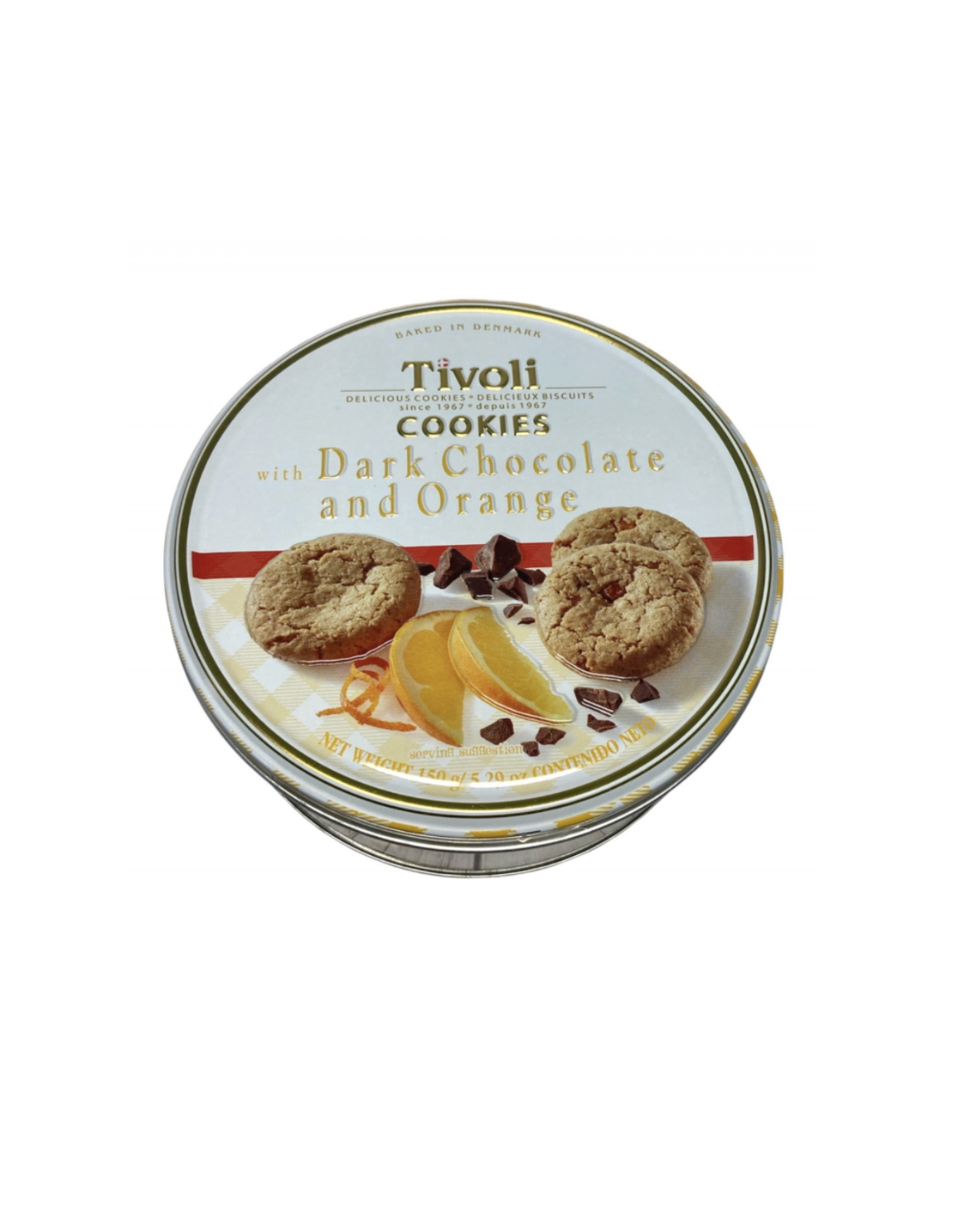 Tivoli печиво вершкове з шоколадом та апельсином 150 г